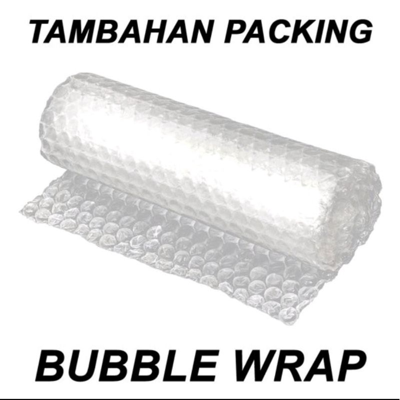 

tambahan packing buble wrap