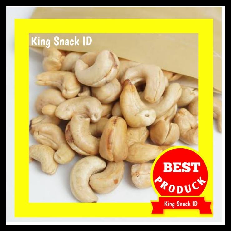 

DISKON TERBATAS !!! 1 KG MEDE TAWAR PANGGANG KACANG MEDE ROASTED ORIGINAL PLAIN CASHEW TERLARIS