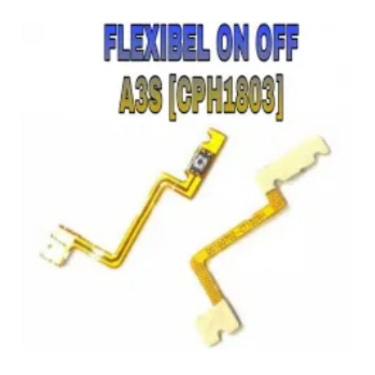 flexibel on off oppo a3s cph1803 flexible flexsibel flexsible power