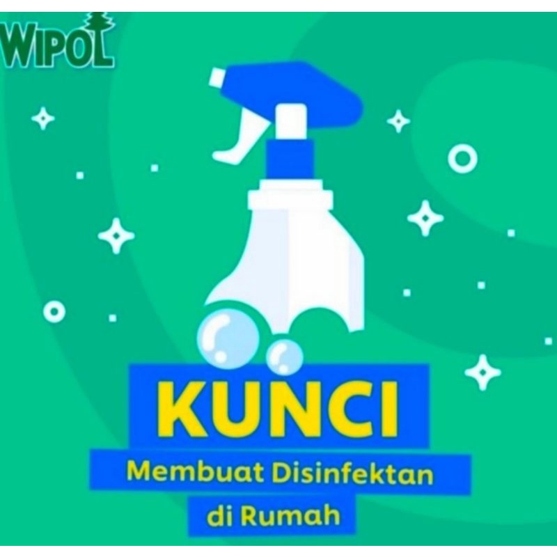 WIPOL KARBOL DESINFECTANT PEMBERSIH LANTAI 780ML