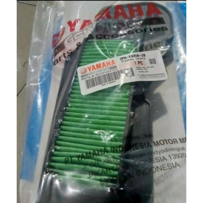 FILTER SARINGAN UDARA XRIDE 125 ASLI ORI YAMAHA 2PH E4450 20