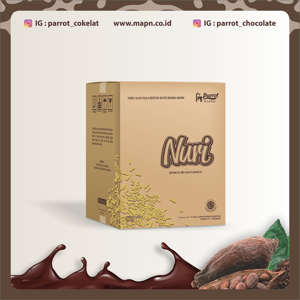 

Meses Cokelat Parrot Nuri Kemasan 12kg by Parrot