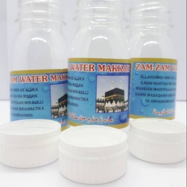 Botol Zam Zam uk 80ml 25 pcs Oleh Oleh Haji Umroh / botol kosong / oleh oleh haji dan umroh.