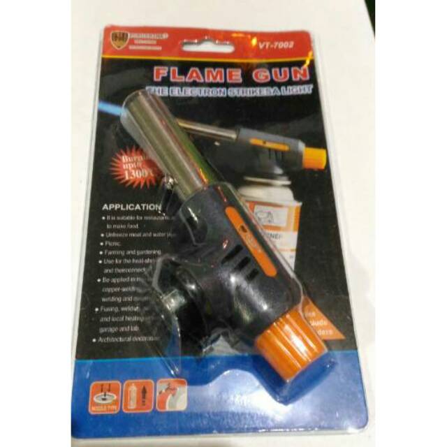 FLAME GUN LAS TEMBAGA API TEMBAK MASAK LAS PORTABLE - MURAH - GROSIR