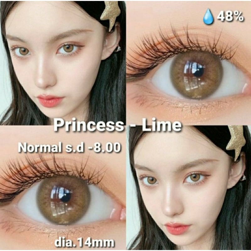 SOFTLENS ORIGINAL PRINCESS DESIRE NORMAL MINUS Softlens KOREA 14mm