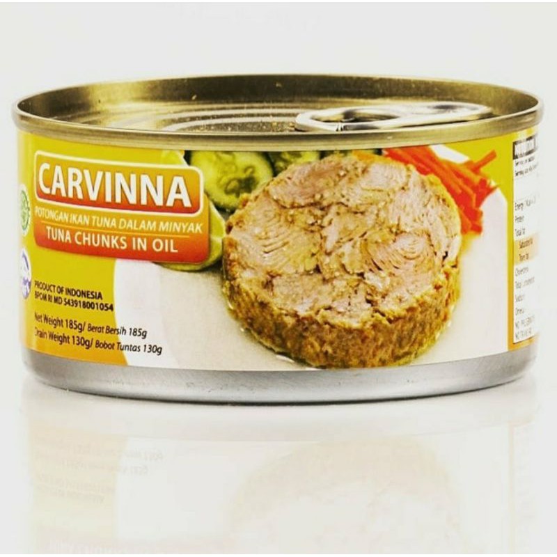 

Carvinna Ikan Tuna Chunks in Oil