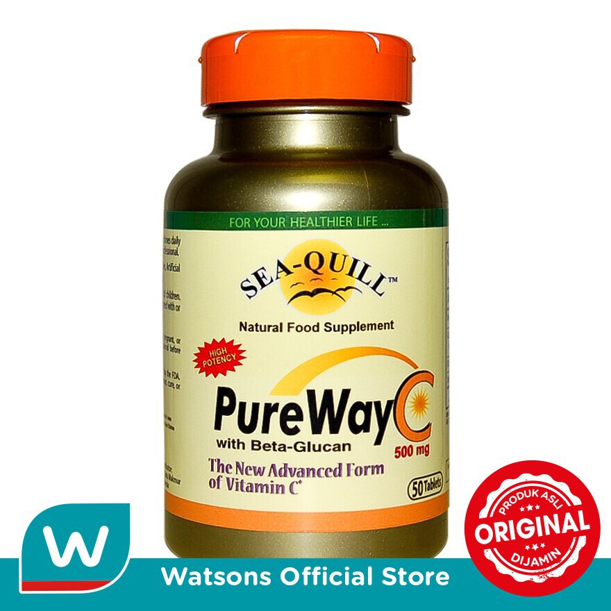 Seaquill Pure Way C 500mg 50's