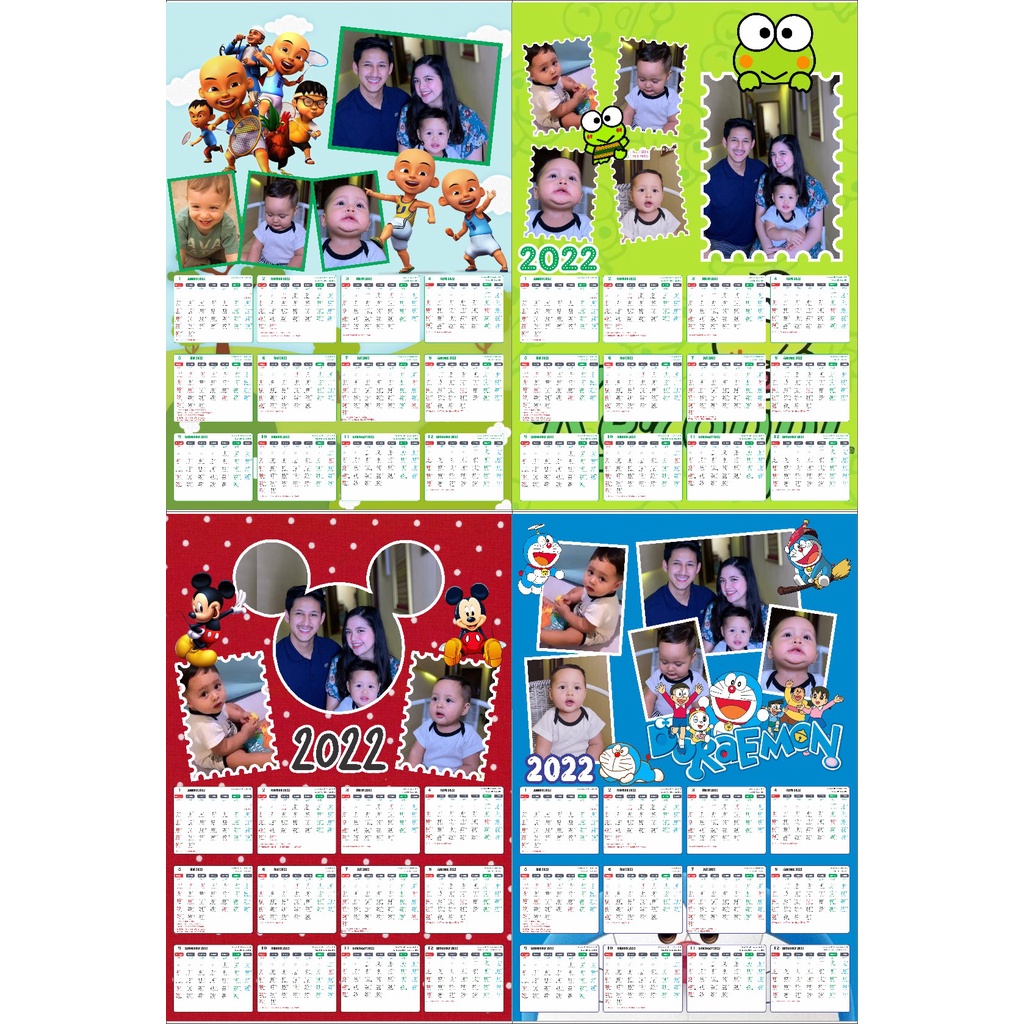 

Kalender 2022 Custom satuan termurah