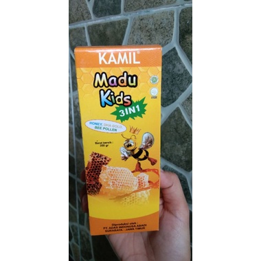 Madu anak madu kids 3in1 / madu KAMIL (madu+omega 3+bee pollen)