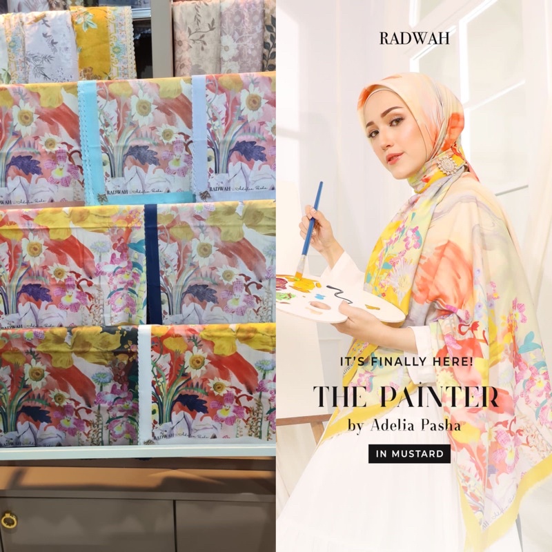 READY STOCK❗️RADWAH x Adelia Pasha - THE PAINTER SERIES