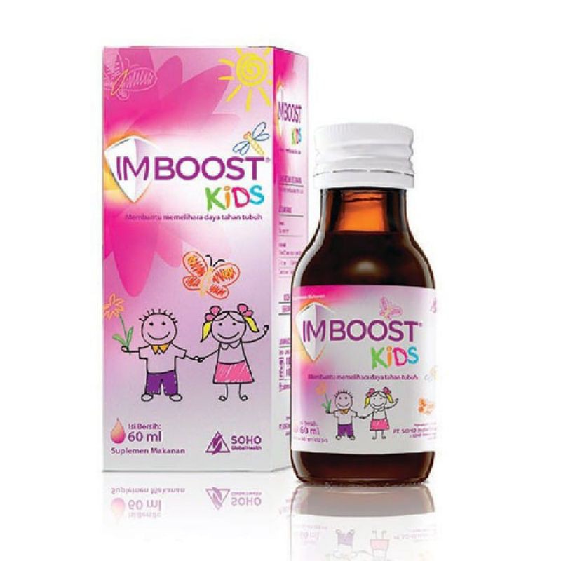Imboost syrup 60 ml / imboost daya tahan tubuh anak / imboost