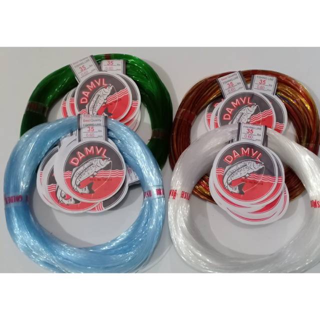 SENAR DAMYL 35LB /0.60MM 300METER NYLON PANCING SENAR PANCING KUAT NILON PANCING SENAR LAYANGAN