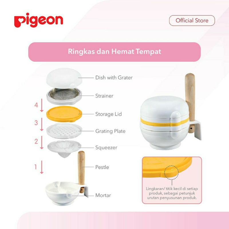 Pigeon Baby Food Maker / Alat Pengolah Pembuat Makanan Bayi