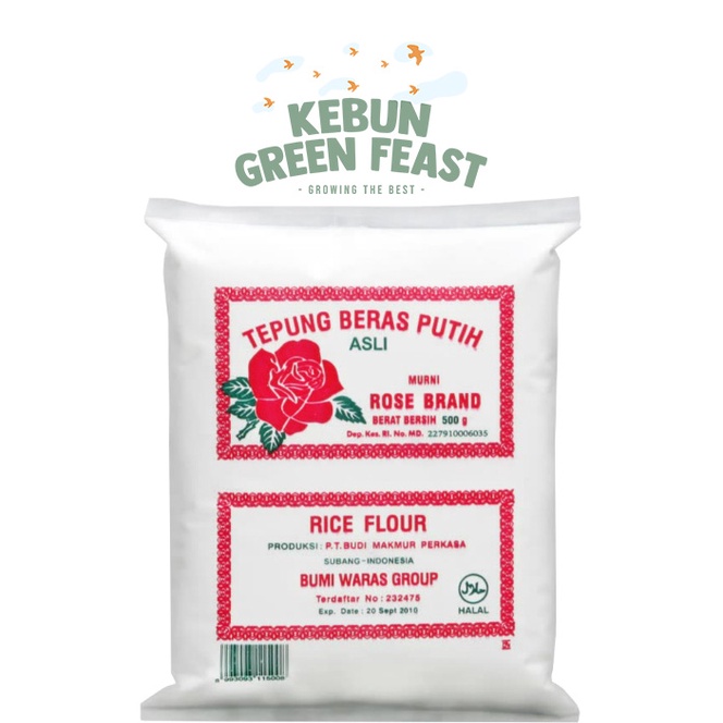 

Tepung Beras Putih Asli - Rose Brand