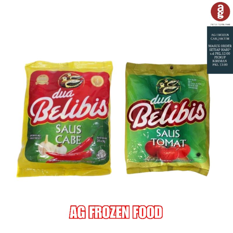 

Belibis Saus Cabe & Tomat Sachet isi 24 pcs