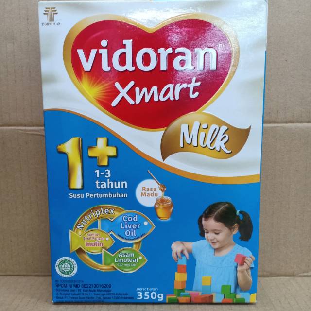 

VIDORAN XMART 1 PLUS MADU 350g