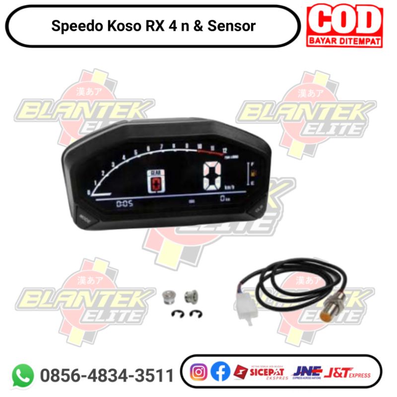 Speedo Meter Koso Rx 4 n