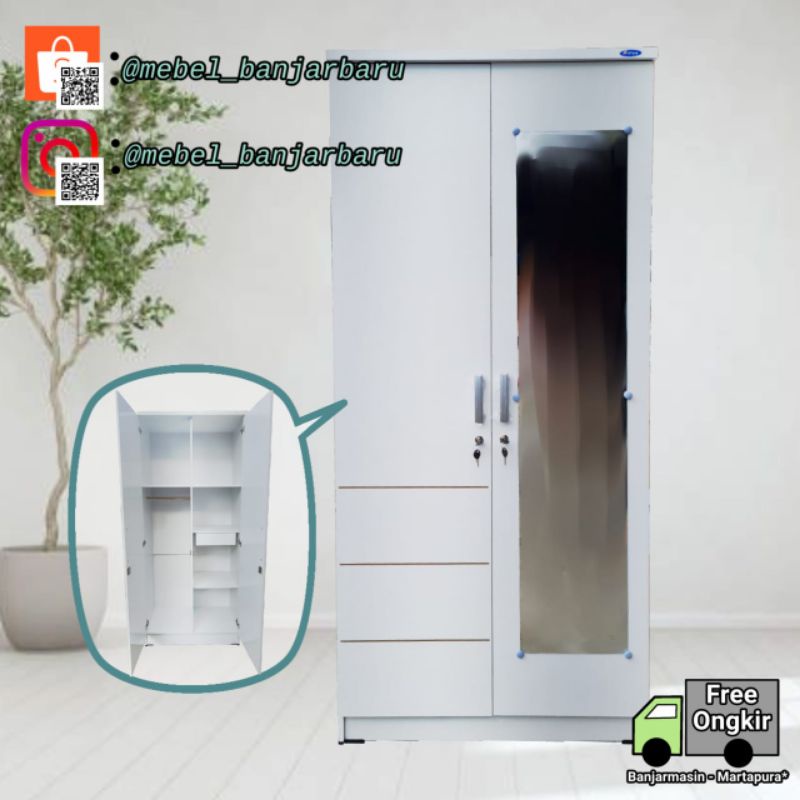 LEMARI PAKAIAN 2PINTU G STAR