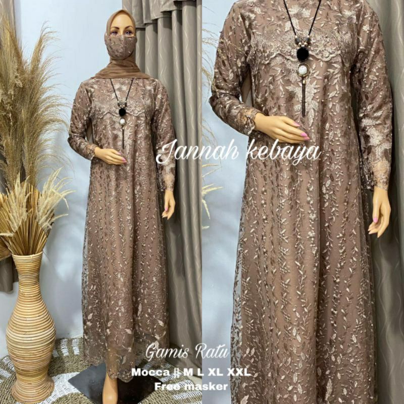 GAMIS RATU/GAMIS RATU TERLARIS/GAMIS RATU TERBARU/GAMIS MODERN