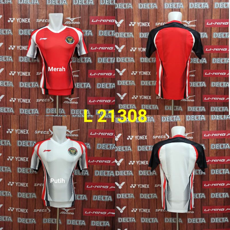 Baju badminton timnas Indonesia olimpiade tokyo