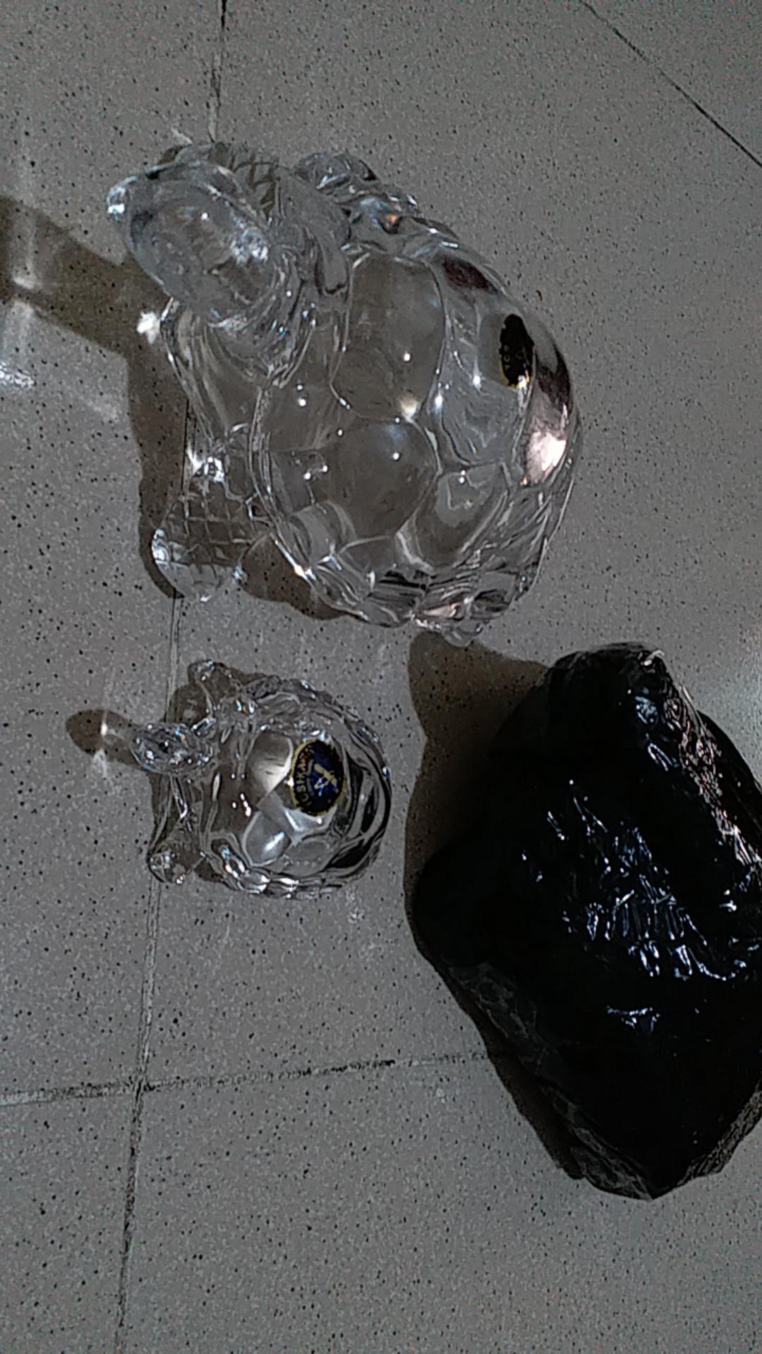 Yoshikawa Pajangan Kaca Bening Kura-kura S