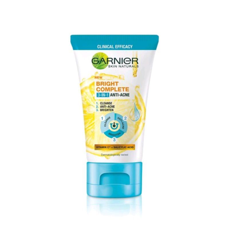 Garnier Bright Complete 3in1 Anti Acne 90ml