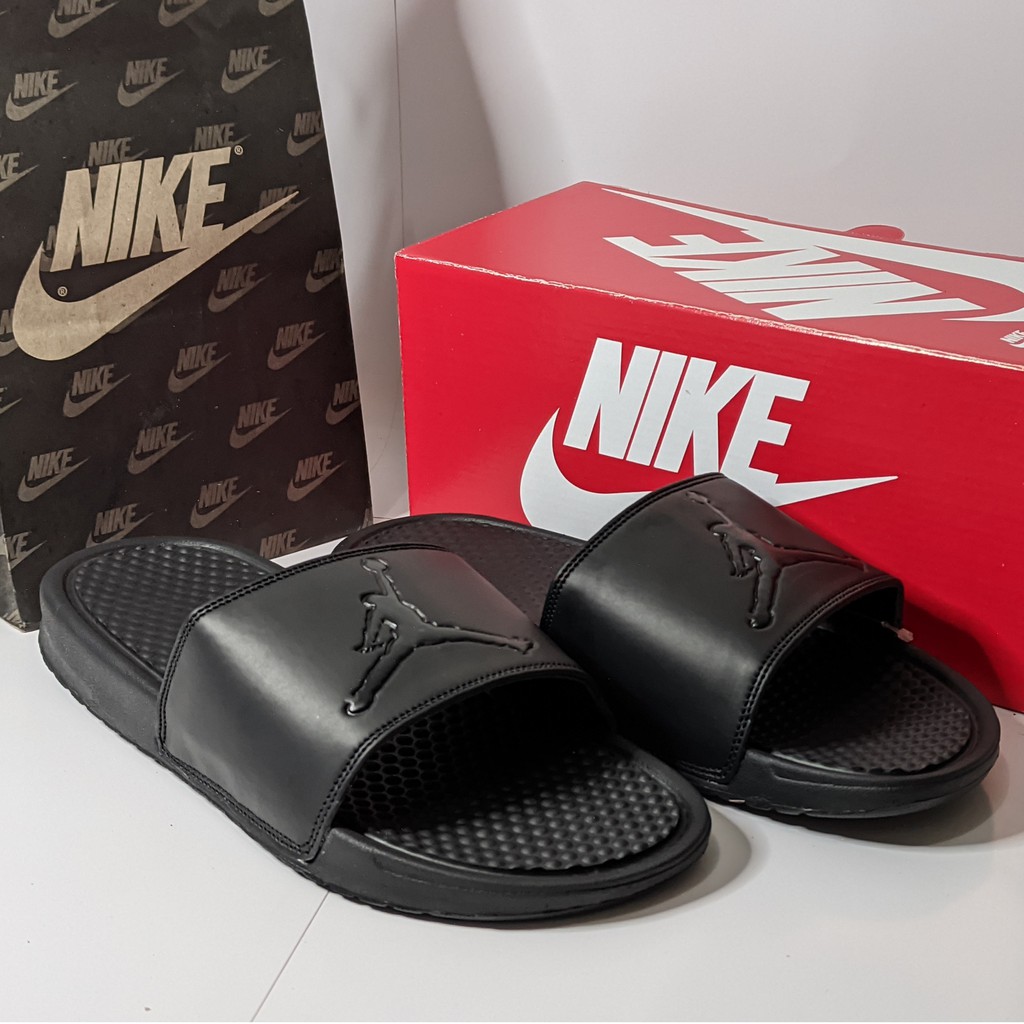 Sandal Slip Wanita Sendal Slop Karet Pria Selop Sandals Slide Pria Sendal NIKE JORDAN Termurah