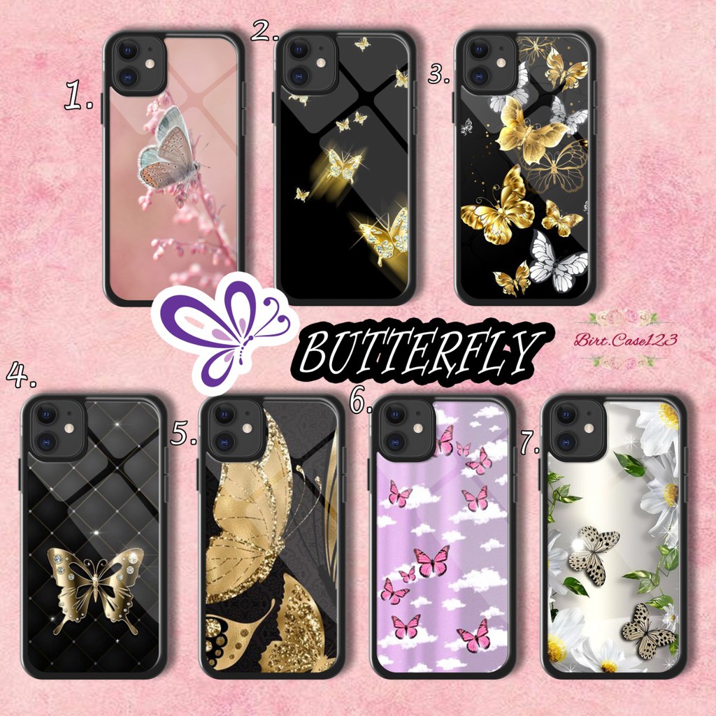 Hardcase 2d Glossy BUTTERFLY Oppo A1k A15 A3s A5s A7 A12 A11k F9 A33w Neo 7 A37 Neo 9 BC3503