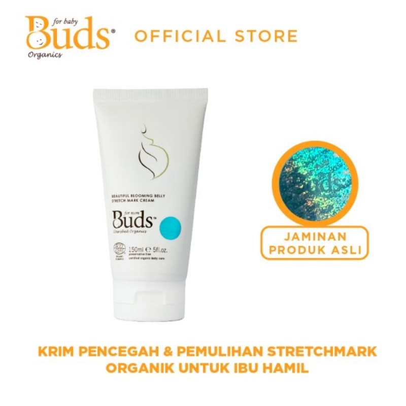 Buds Organics Beautiful Blooming Belly Strecth Mark Cream 150 ml