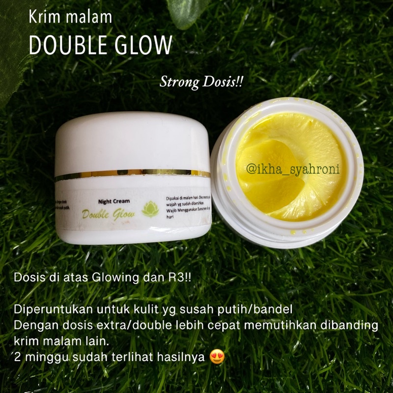 Krim malam Double Glow