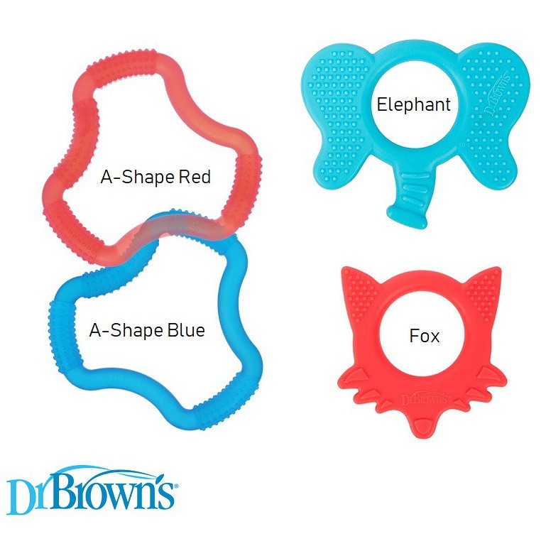 Dr Brown s Teeher Elephant Fox Gigitan  Bayi  SBA Shopee 