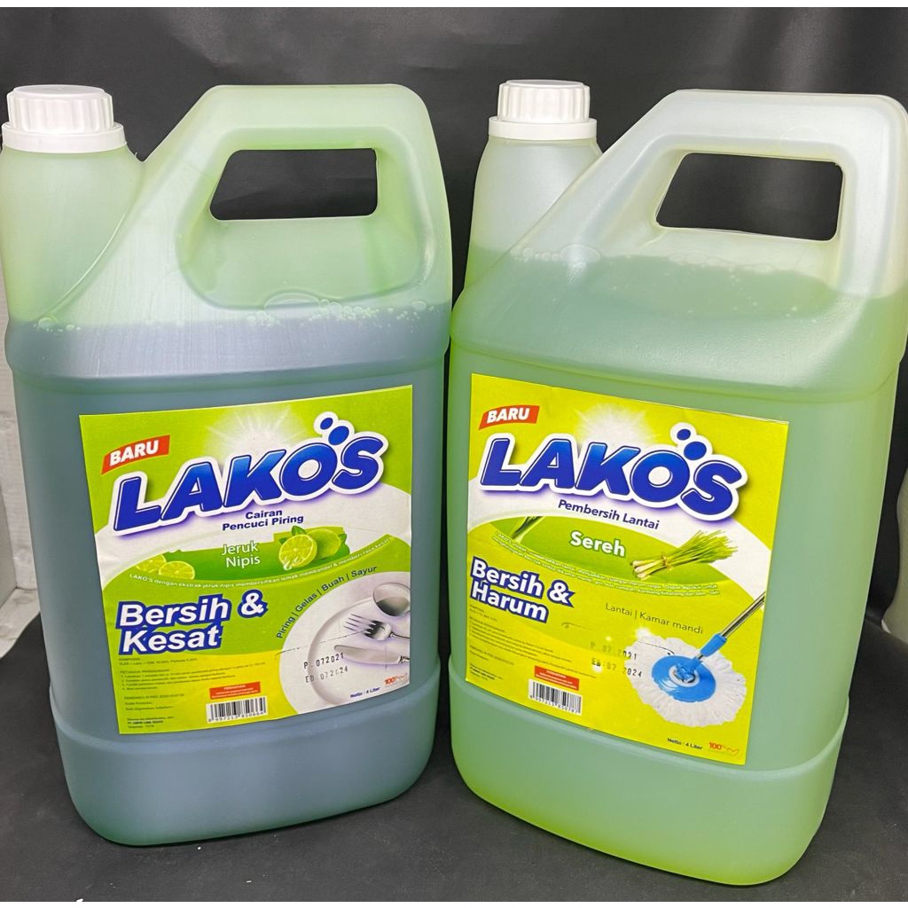 LAKO'S SABUN CUCI PIRING DAN LAKO'S HANDSOAP//4liter dirigen