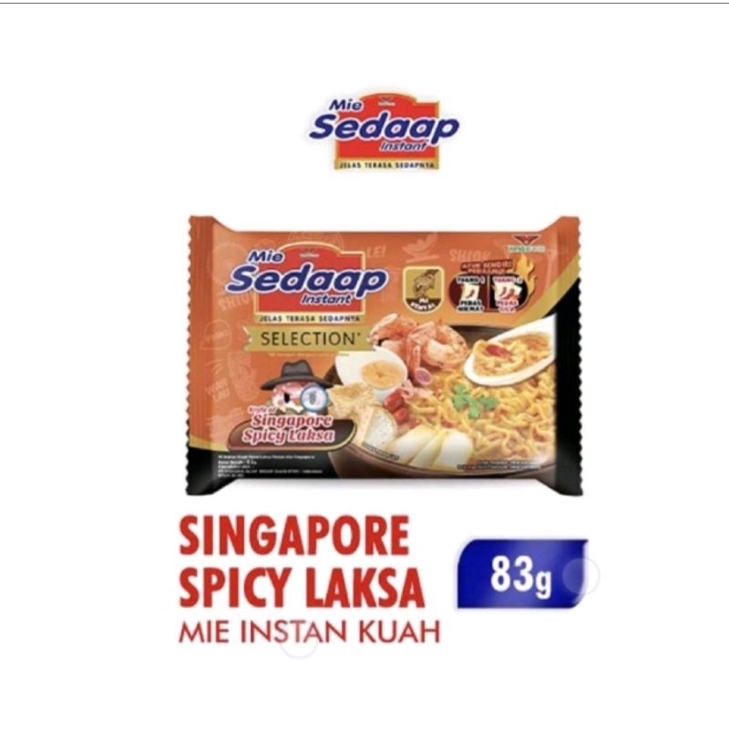 

Singapore spicy Laksa 5x82gram | Sedaap Soto Madura 5x82gram