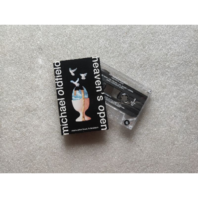 kaset pita Ambient europop MIKE OLDFIELD heaven's open