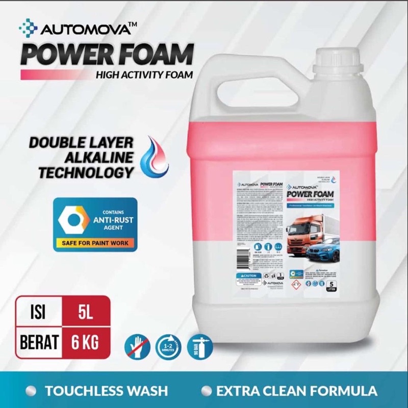 SHAMPOO TOUCHLESS (TANPA SENTUH) AUTOMOVA - 5 LITER