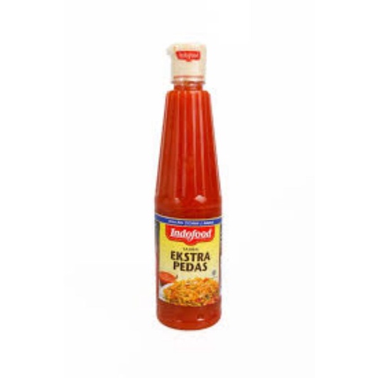 

Saus Indofood pedas/Extra pedas 135 ml dan 275 ml