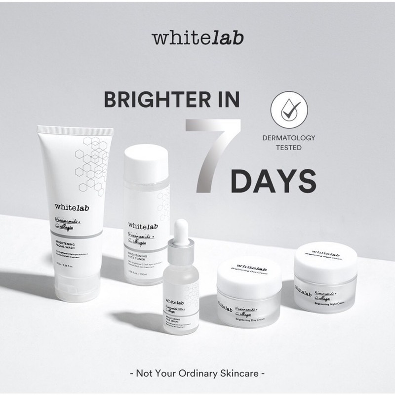 WHITELAB WHITENING SERIES | Face Serum| mugwort| Facial Wash | Day Night Cream | Underarm | Toner White Lab | Mugwort | Brightening Bosster Serum | Intense Care Serum