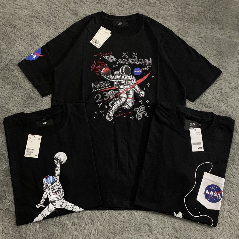 KAOS TSHIRT H&amp;M NASA FULLTAG &amp; LEBEL