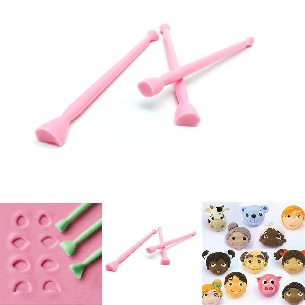 Solighter 3PCS Mata Cetakan Biskuit Bakeware Fondant Dapur Baking Aksesoris Cutter Mold