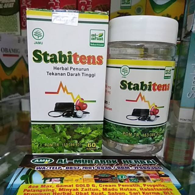 

Stabitens Al afiat / herbal penurun tekanan darah tinggi