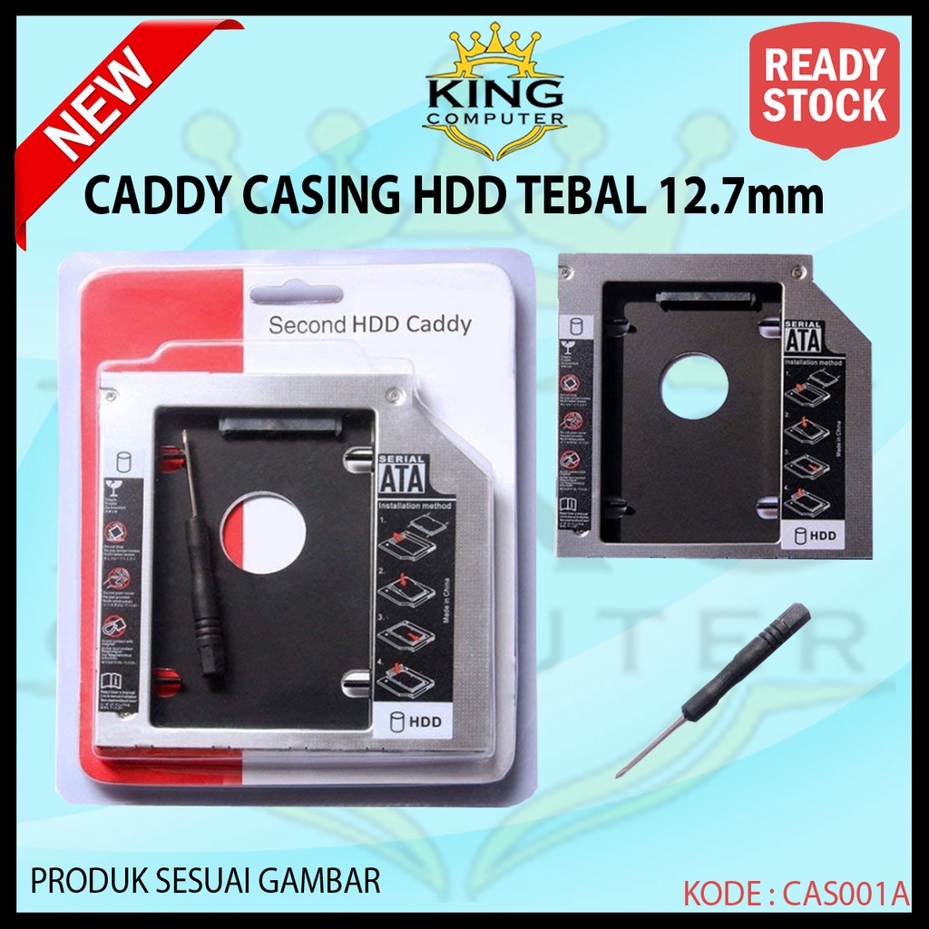 CASING HDD CADDY TEBAL 12.7mm