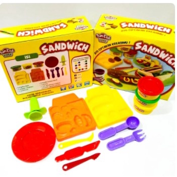 Fundoh 28137 Sandwich Mainan Edukasi Cetakan Lilin