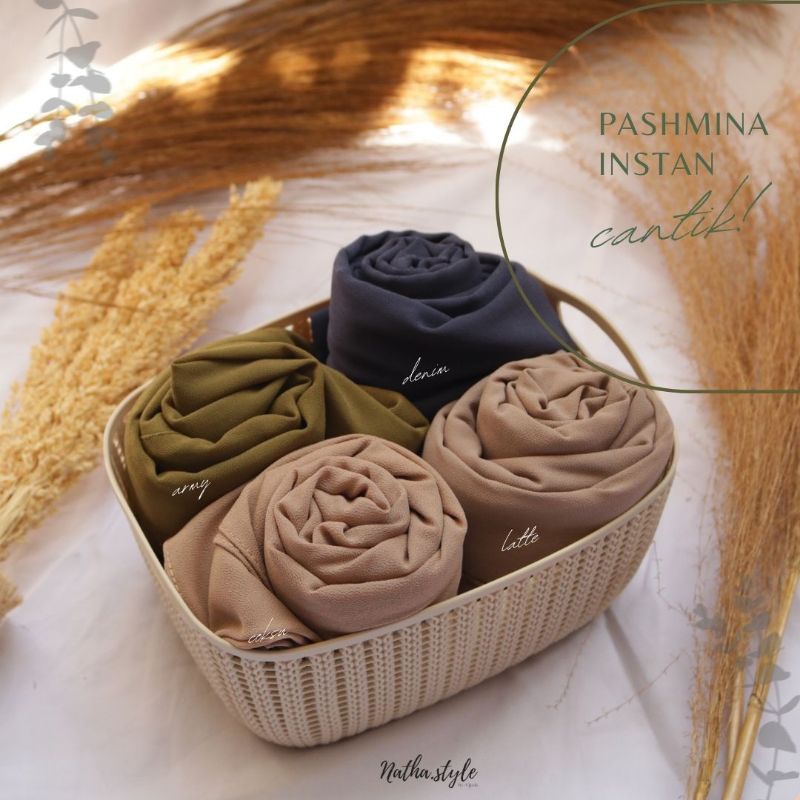 Pashmina Instan Ceruty Baby Doll