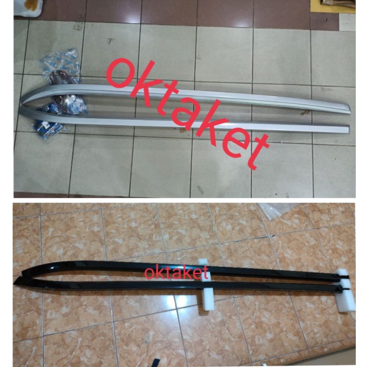 Roof rail Raize Rocky model Lexus Hitam silver Otoproject