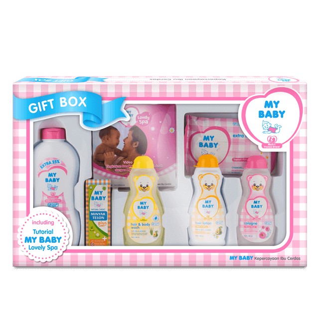 My Baby Lovely Spa Gift Set Box