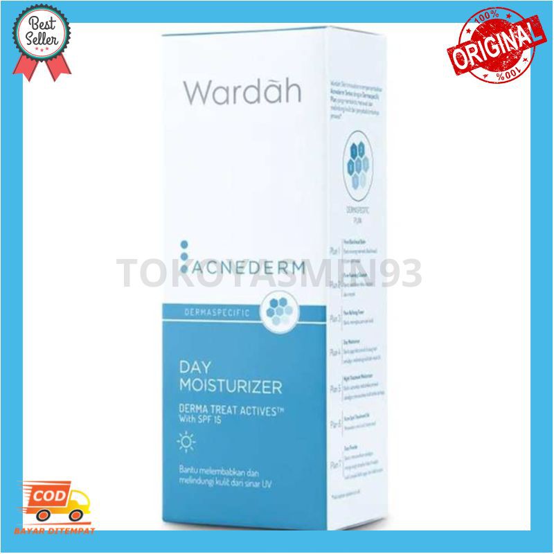 Wardah Acnederm Day Moisturizer 40 ml Murah