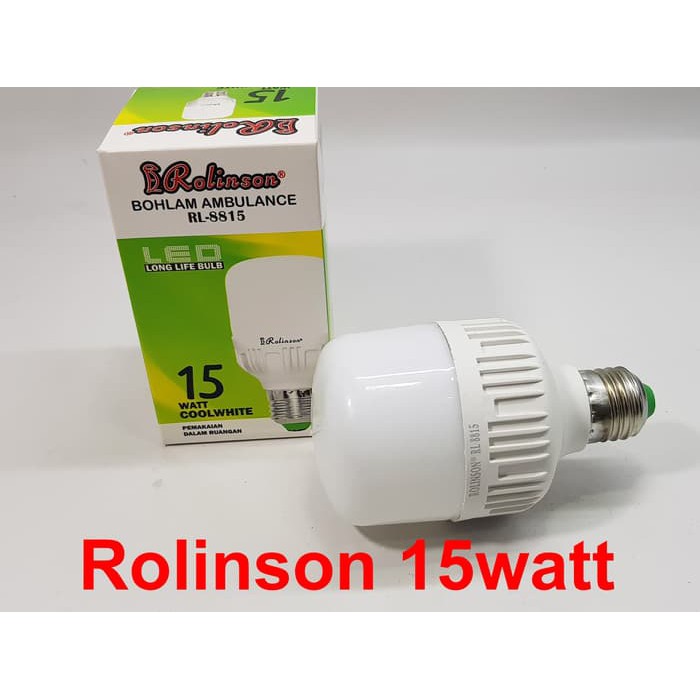 Lampu LED CAPSUL 15 watt Merk ROLINSON Cahaya cool white