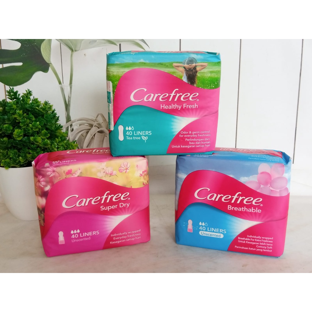 Carefree Isi 40 Liners Unscented ( Panty Liner )