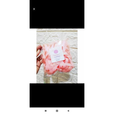 

shred paper glossy / kertas cacah