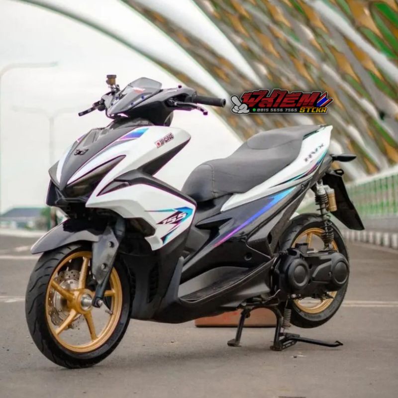 STICKER STRIPING TRANSPARAN AEROX 155 NVX 155 MALAYSIA